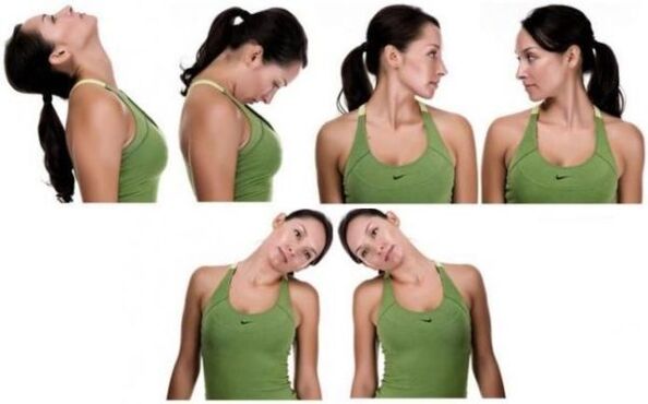neck exercises in the treatment of cervical osteochondrosis
