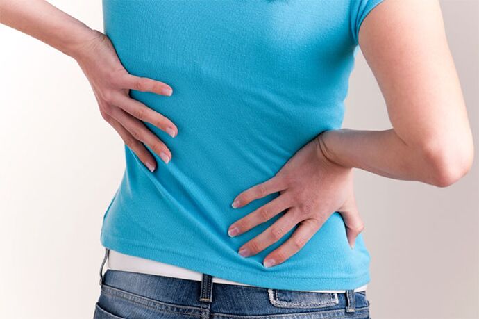 diagnosis of back pain with sensation